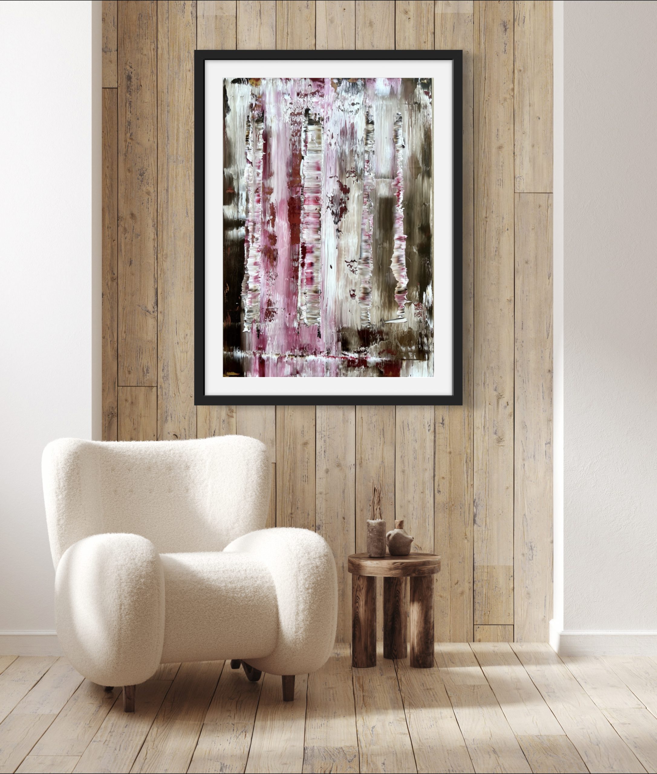 ABSTRACT EMOTIONAL MIRROR N 24624 CONTRAST OF THOUGHT - Image 2